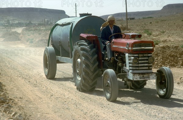 Road-building in Tunisia. Artist: Unknown