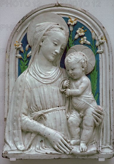 Depiction of the Virgin and Child. Artist: Unknown