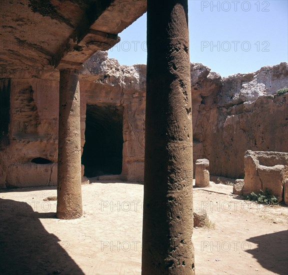Tomb of the Kings on Cyprus, 3rd century BC. Artist: Unknown