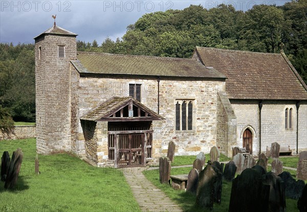 Kirkdale Church in North Yorkshire, 11th century. Artist: Unknown