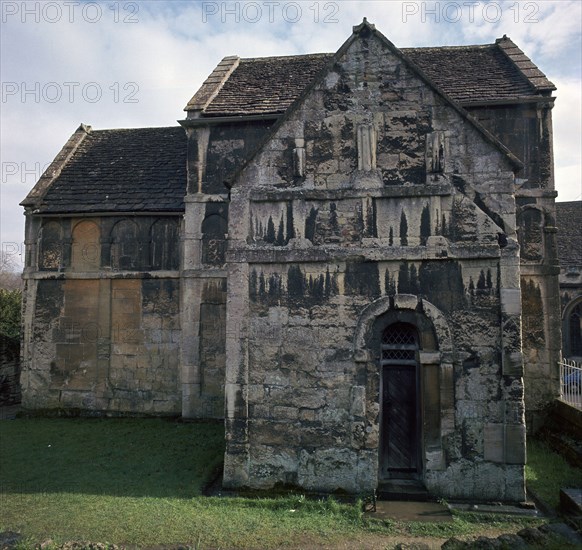 Anglo-Saxon church of St Laurence, 8th century. Artist: Unknown