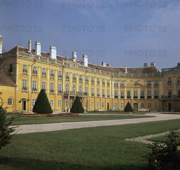 Esterhazy Palace at Fertod. Artist: CM Dixon Artist: Unknown