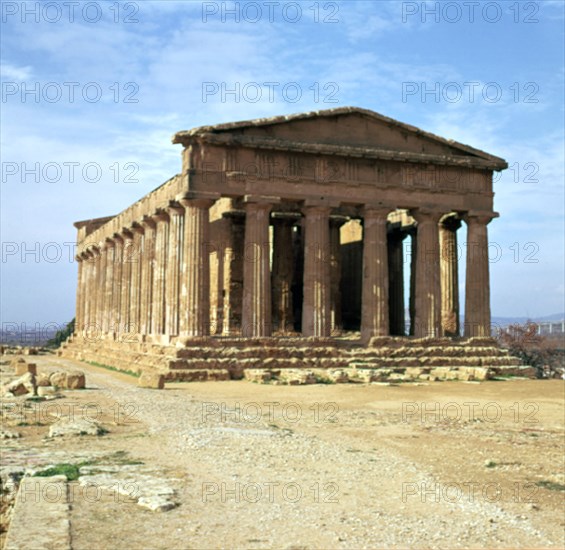 The temple of Concord on Sicily, 5th century. Artist: Unknown