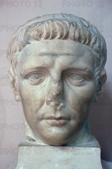 Head of the Roman emperor Claudius, 1st century. Artist: Unknown