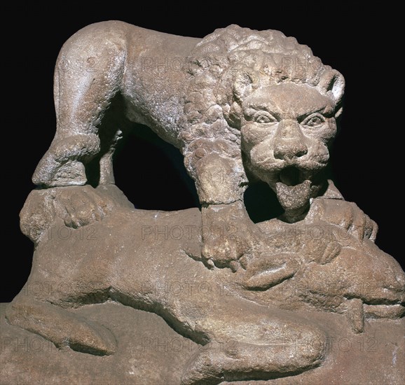 The `Romano-British Corbridge Lion, 2nd century. Artist: Unknown