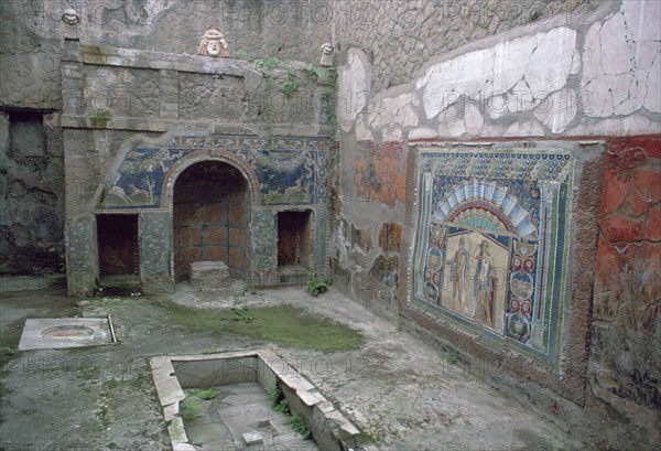 The house of Neptune and Amphitrite in Herculaneum, 1st century Artist: Unknown