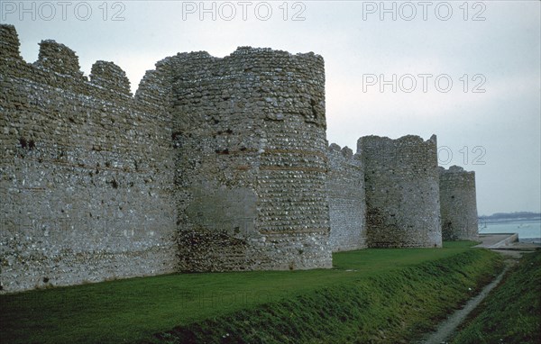 Roman fort of the Saxon shore, 3rd century. Artist: Unknown