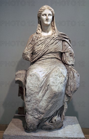 Greek sculpture of Demeter. Artist: Unknown