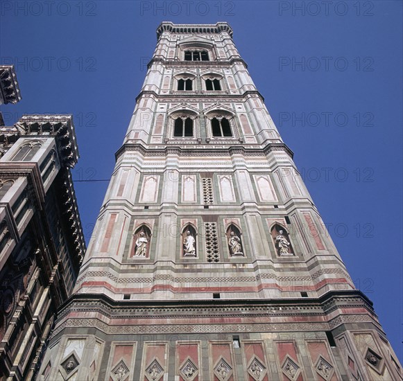 Giotto's Tower in Florence Artist: Giotto