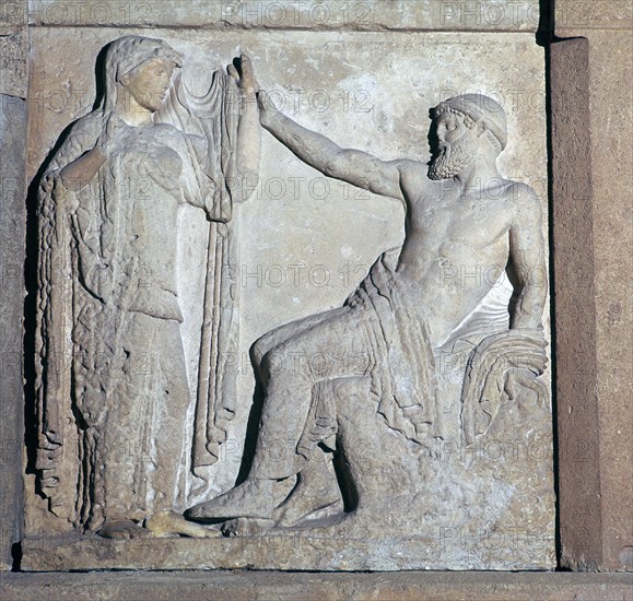 The marriage of Zeus and Hera, 5th century BC. Artist: Unknown