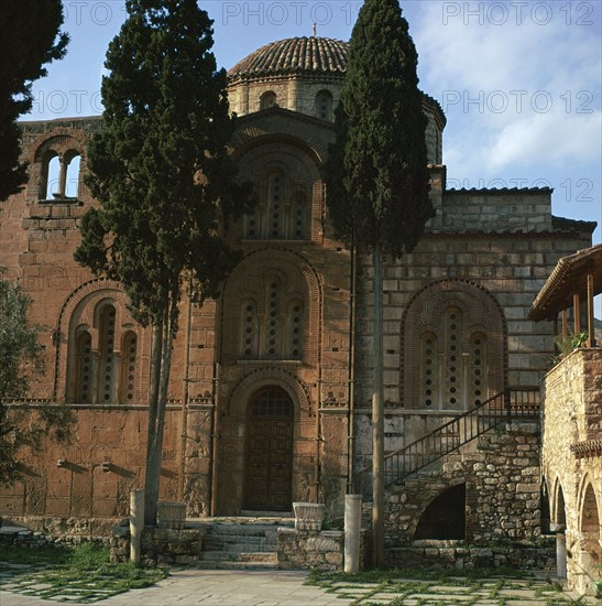 The Byzantine monastery at Daphni, 11th century. Artist: Unknown