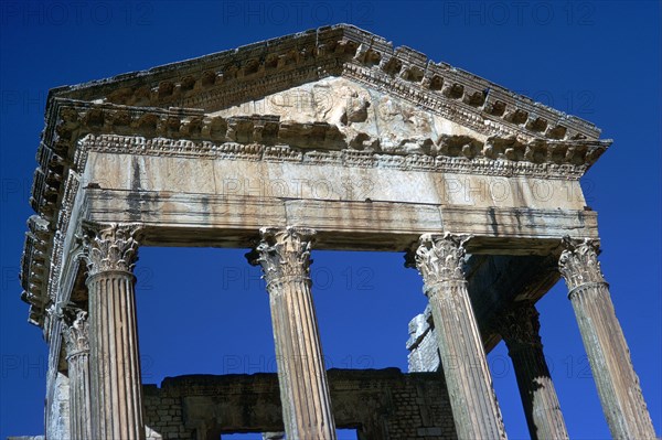 Capitol of Dougga, 2nd century. Artist: Unknown