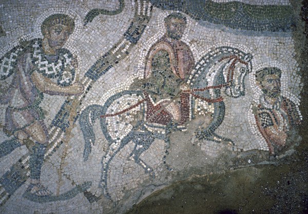 Roman mosaic from Bulla Regia, 2nd century BC. Artist: Unknown