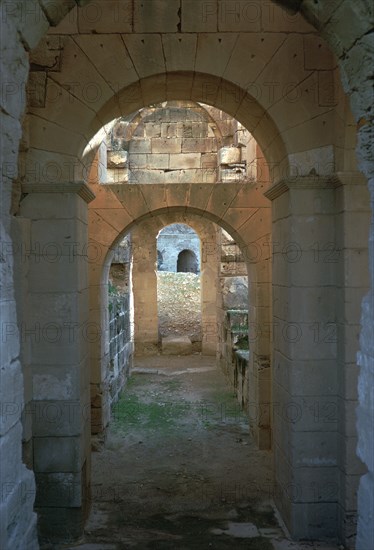 Arches of a Roman colosseum, 3rd century. Artist: Unknown