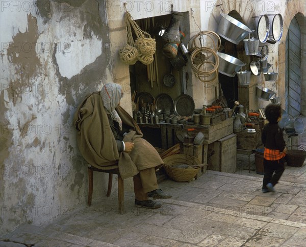 Shop in the souk in Sousse.