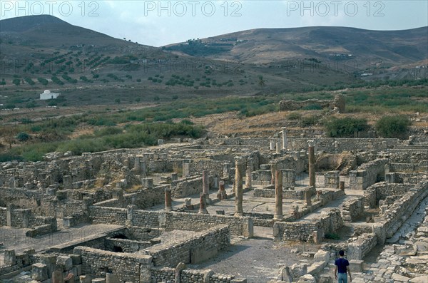 Roman city of Bulla Regia, 2nd century BC.