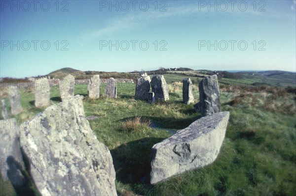 Drombeg stone circle. Artist: Unknown