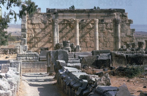 Capernaum Temple, 5th century.