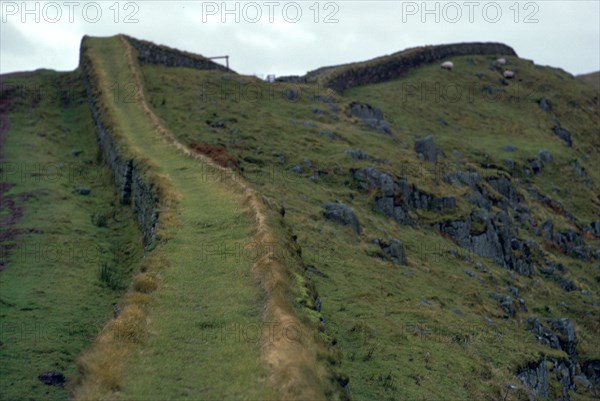 Hadrian's Wall, 2nd century.