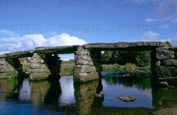 Clapper Bridge, 14th century.