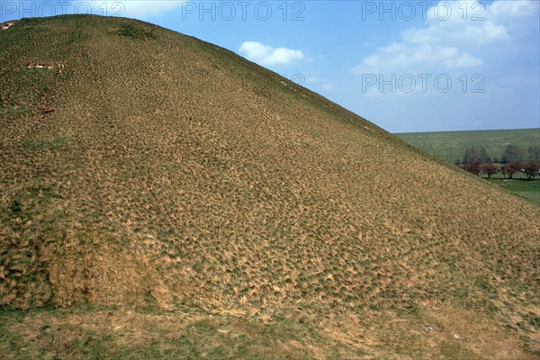 Silbury hill from the south.