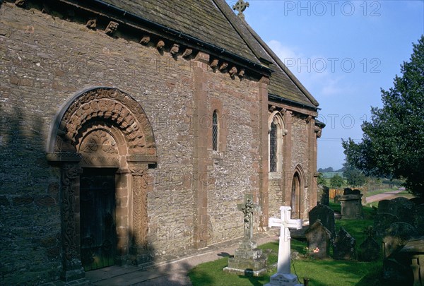 Kilpeck Church, 12th century.