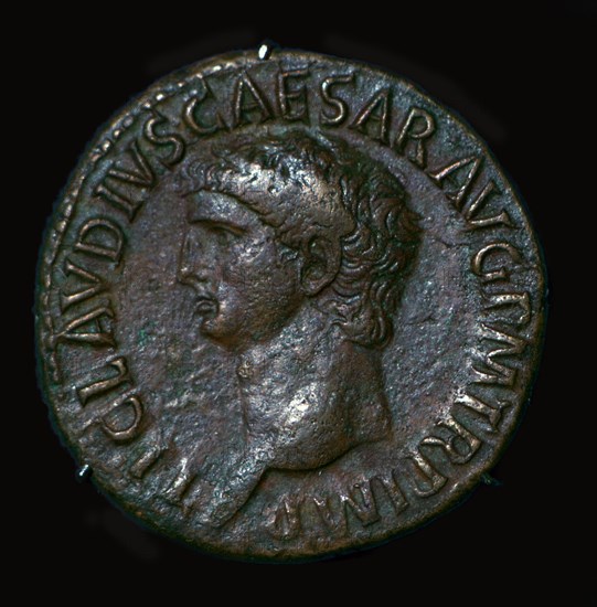 Copper As of Claudius, 1st century. Artist: Unknown