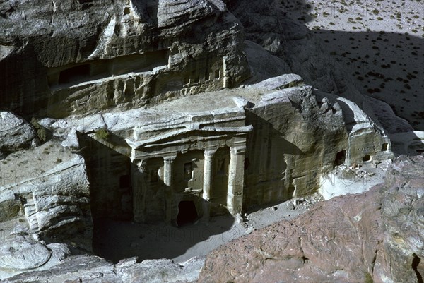 Roman Soldier Tomb in Petra, 1st century. Artist: Unknown