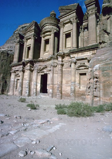 El Deir in Petra, 1st century. Artist: Unknown