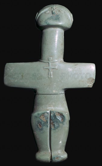 Steatite Idol, 31st century BC. Artist: Unknown