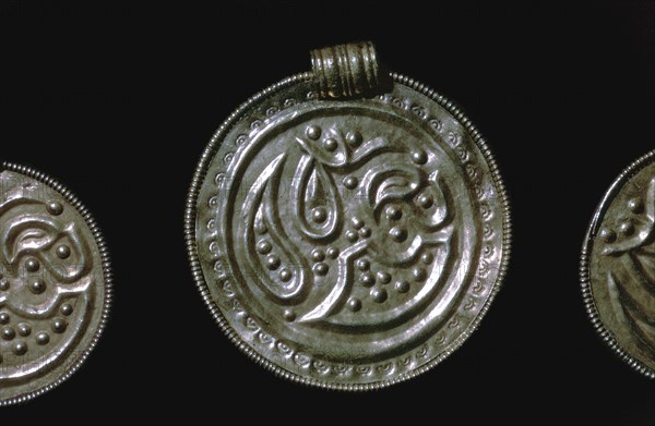 Gold Iron Age Bracteate. Artist: Unknown