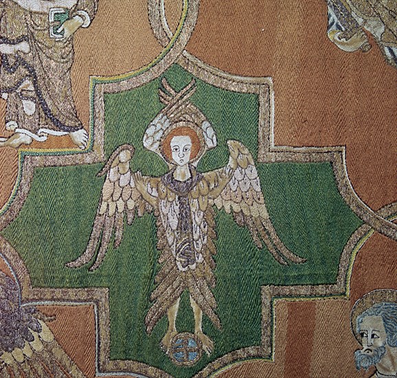 Detail from the Syon Cope, 14th century. Artist: Unknown