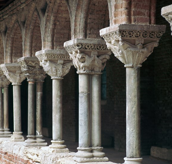 Cloister at Mossaic, 11th century. Artist: Unknown