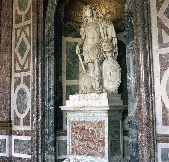 Statue of Louis XIV as a Roman Emperor, 17th century. Artist: Unknown