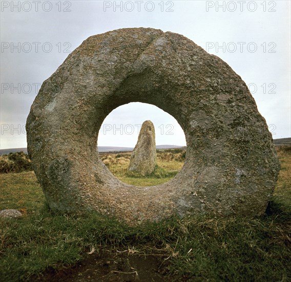 Men-An-Tol Stones, 17th century BC. Artist: Unknown