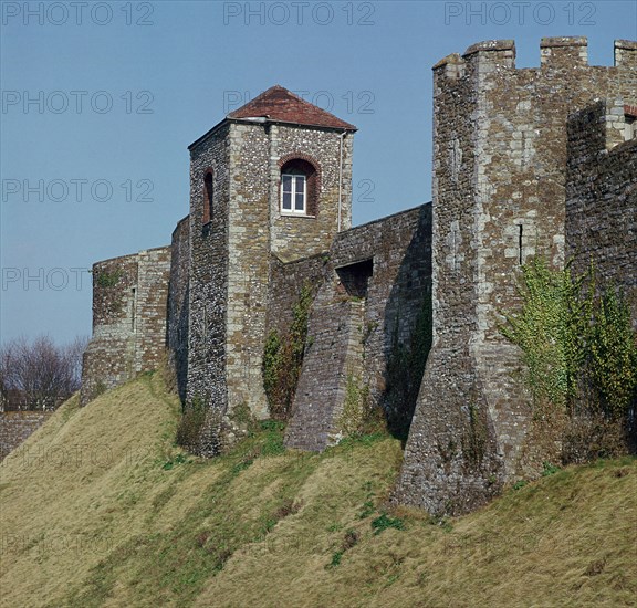 Dover Castle Walls, 12th century. Artist: William the Conqueror