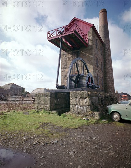 East Pool Whim Engine House, 19th century. Artist: Unknown