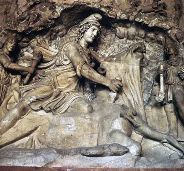 Roman stone relief, 2nd century. Artist: Unknown