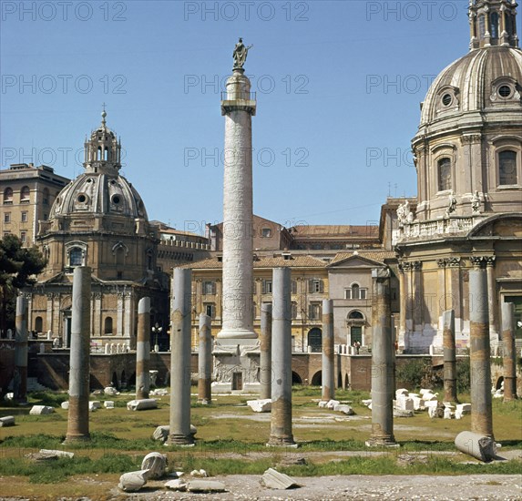 Trajan's Forum, 2nd century. Artist: Unknown