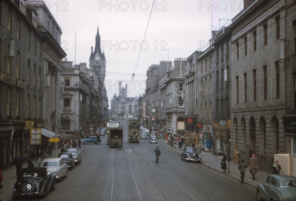 Union Street, Aberdeen, Scotland, c1960s. Artist: CM Dixon.