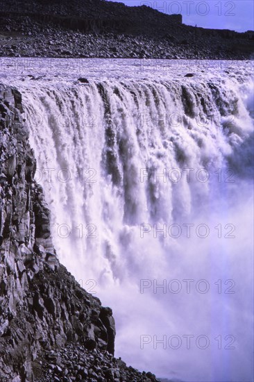 Dettifoss, North Iceland, 20th century.  Artist: CM Dixon.