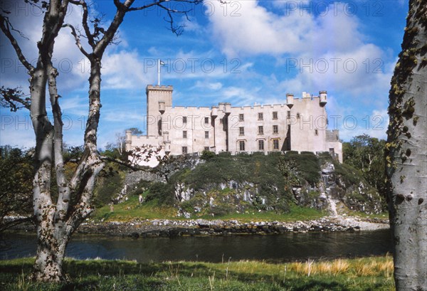 Dunvegan Castle, Isle of Skye, Scotland, 20th century. Artist: CM Dixon.