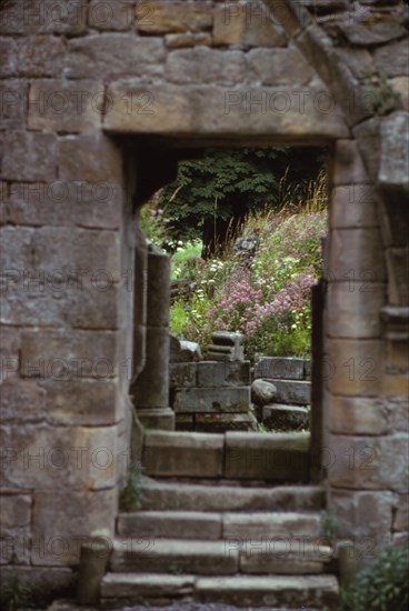 Jervaulx Abbey, Wensleydale, Yorkshire, 20th century. Artist: CM Dixon.