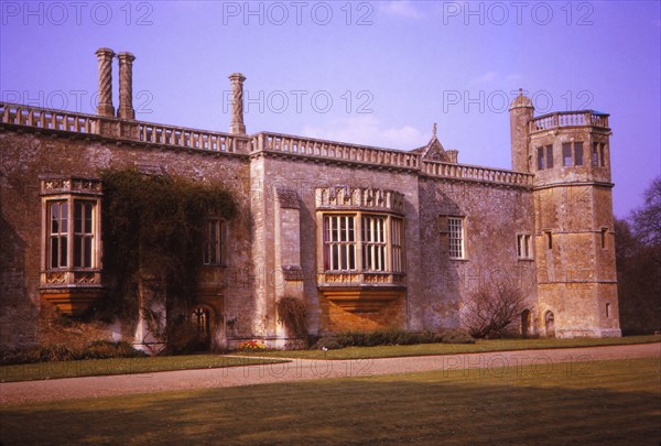 Lacock Abbey, Wiltshire, 20th century. Artist: CM Dixon.