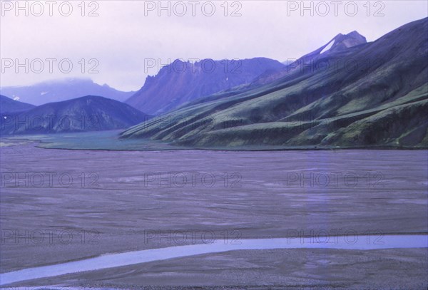 Landmannalaugar, Iceland, 20th century. Artist: CM Dixon.