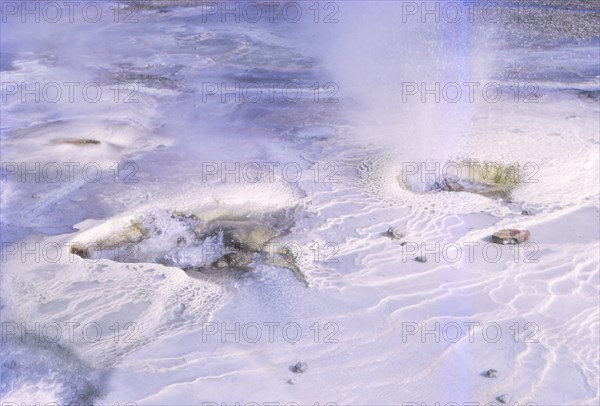 Calcite Formations, Hveravellir Hot Springs, North East of Langjokull, Iceland, 20th century. Artist: CM Dixon.