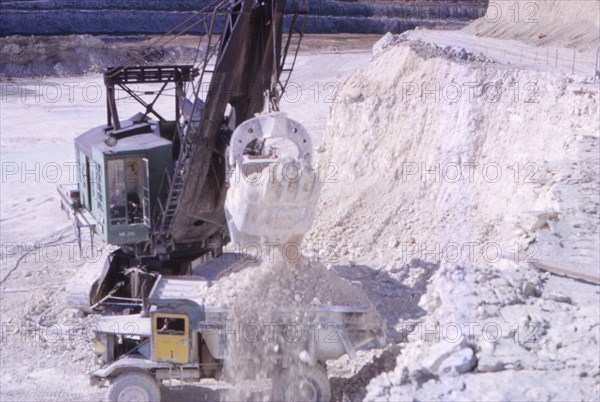 Limestone Quarry, Essex, UK, 20th century. Artist: CM Dixon.