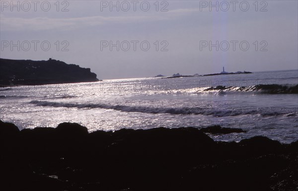 Lands End, Cornwall, England, 20th century. Artist: CM Dixon.