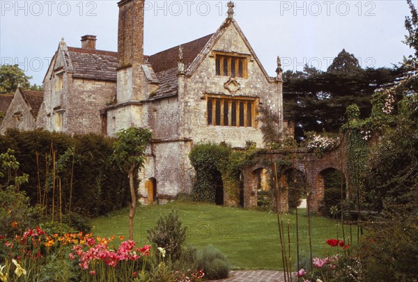 Athelhampton House, Early Tudor Medieval Manor, Dorset, 20th century. Artist: CM Dixon.