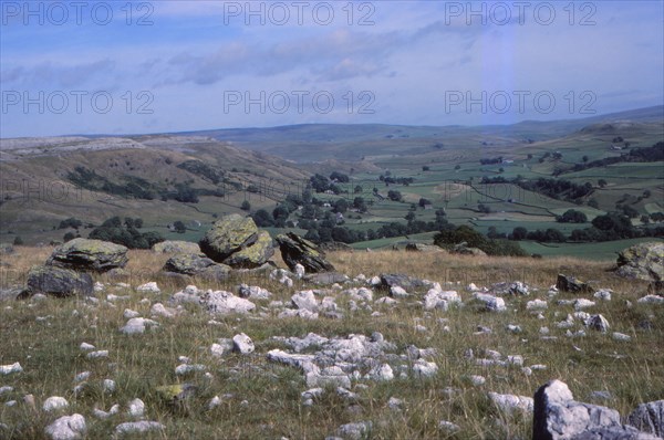 Norber, Yorkshire, 20th century.  Artist: CM Dixon.